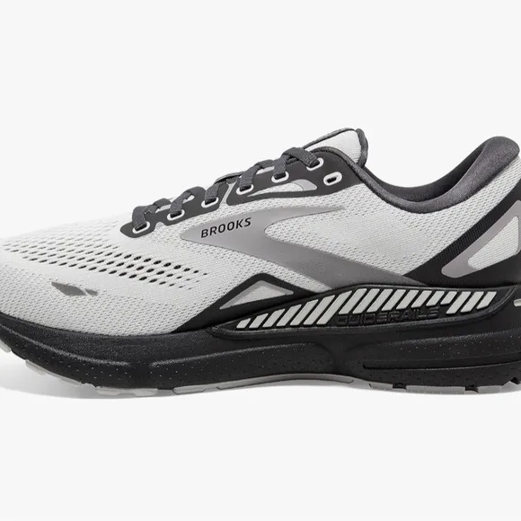 💓BROOKS ADRENALINE GTS RUNNING SNEAKERS 12 WIDE BLACK OYSTER MEN’S NIB!💓
