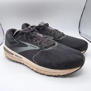 Brooks Beast 20 Mens Size 12.5 Black Athletic Shoes Walking Casual 1103271D051