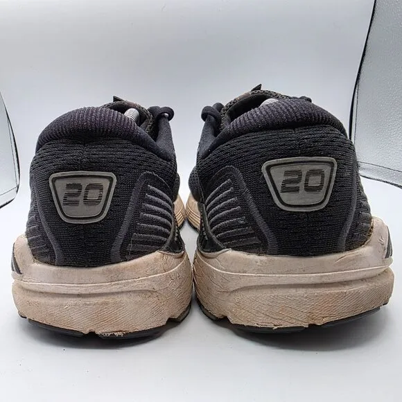 Brooks Beast 20 Mens Size 12.5 Black Athletic Shoes Walking Casual 1103271D051