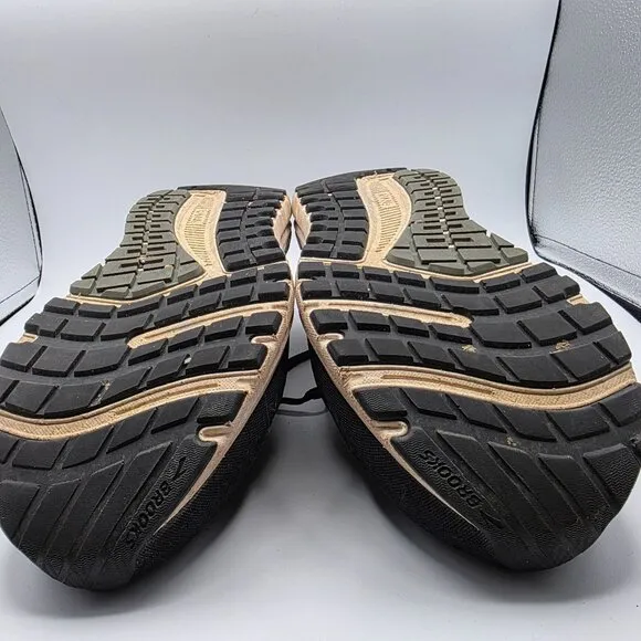 Brooks Beast 20 Mens Size 12.5 Black Athletic Shoes Walking Casual 1103271D051