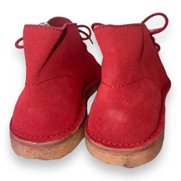 Brooks Brother Red Suede Chukka Boots 59072026 Men's 8