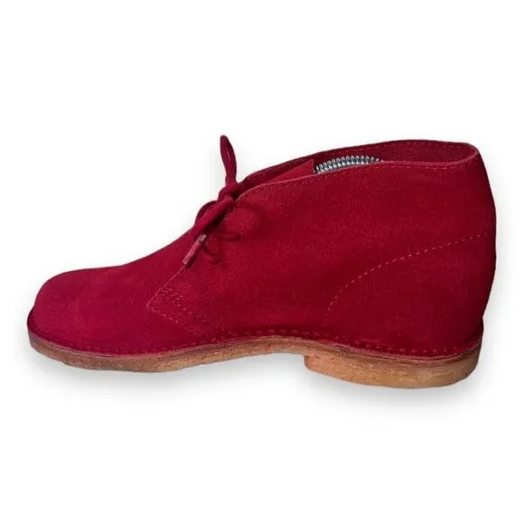Brooks Brother Red Suede Chukka Boots 59072026 Men's 8