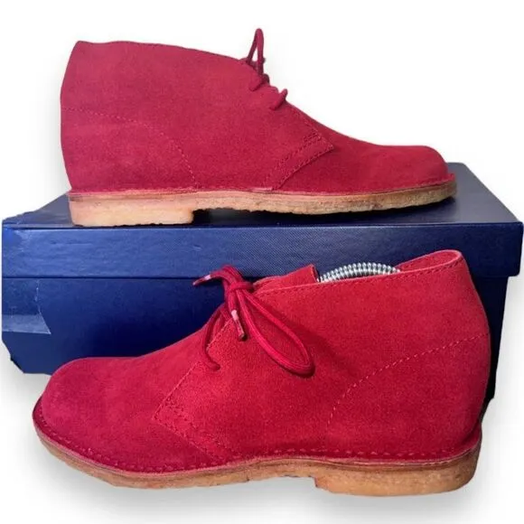 Brooks Brother Red Suede Chukka Boots 59072026 Men's 8