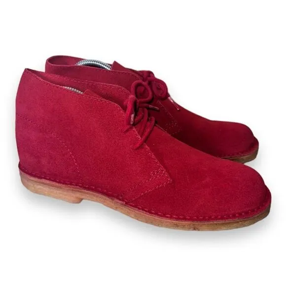 Brooks Brother Red Suede Chukka Boots 59072026 Men's 8