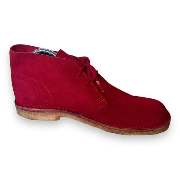 Brooks Brother Red Suede Chukka Boots 59072026 Men's 8