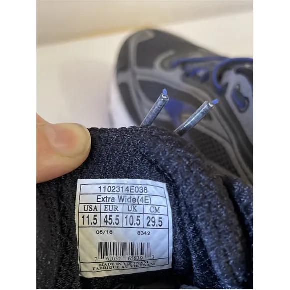 Brooks Dyad 9 Men's Sport Running Shoes 110231 4E 038 US Size 11.5 Width 4E WIDE