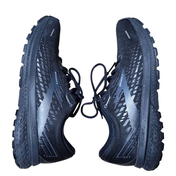 Brooks Ghost 13 Mens Black Running Sneaker