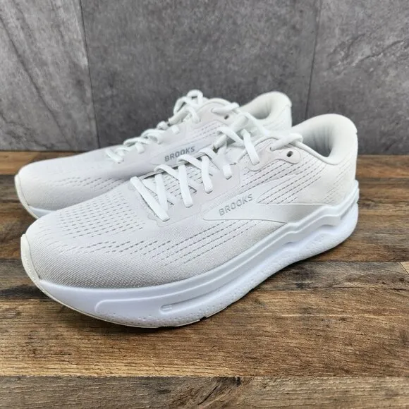 Brooks Ghost Max 2 Size 13 Mens Bright White Casual Walking Running Shoes