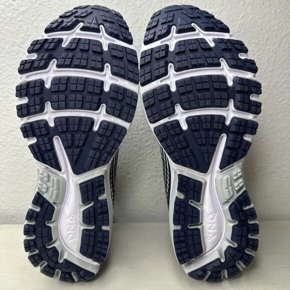 Brooks Ghost LE 10 Gold/Blue Athletic Running Shoes