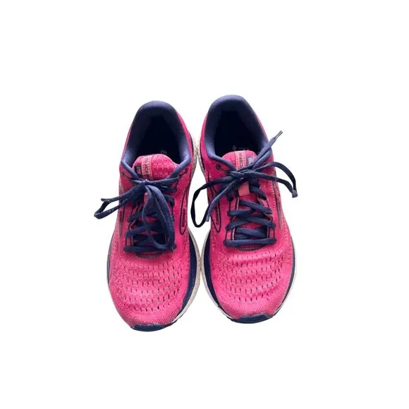 Brooks Glycerin Cushion Running Shoes For Women Pink &amp; Breathable Mesh