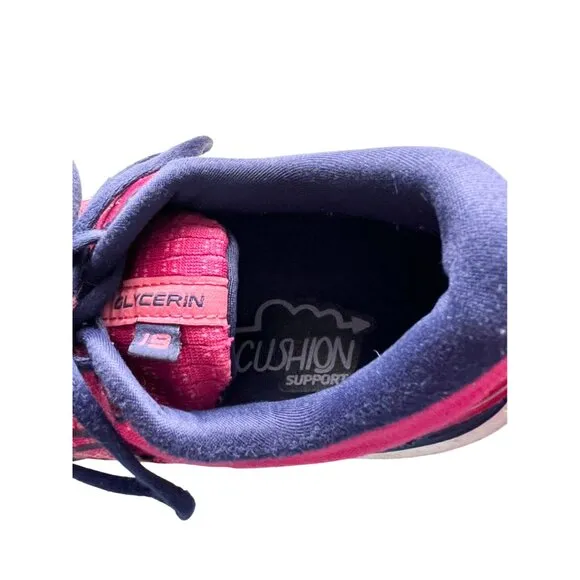 Brooks Glycerin Cushion Running Shoes For Women Pink &amp; Breathable Mesh