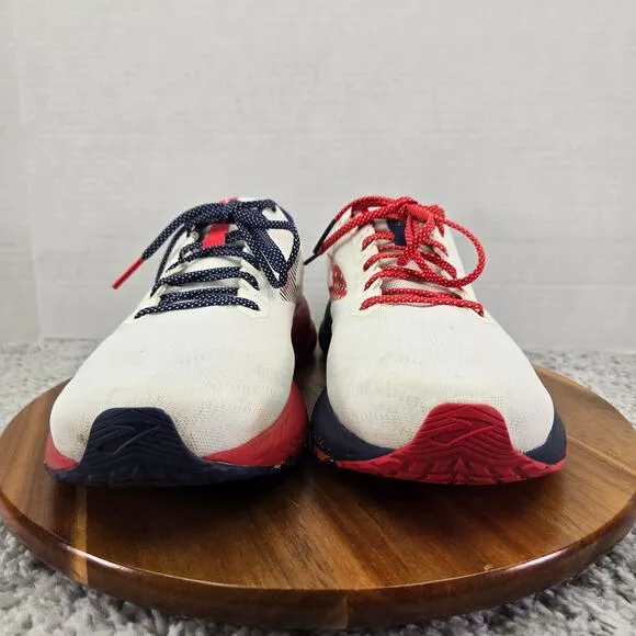 Brooks Launch 7 USA Red White Blue Star Athletic Daily Running Shoes Mens 11.5 D