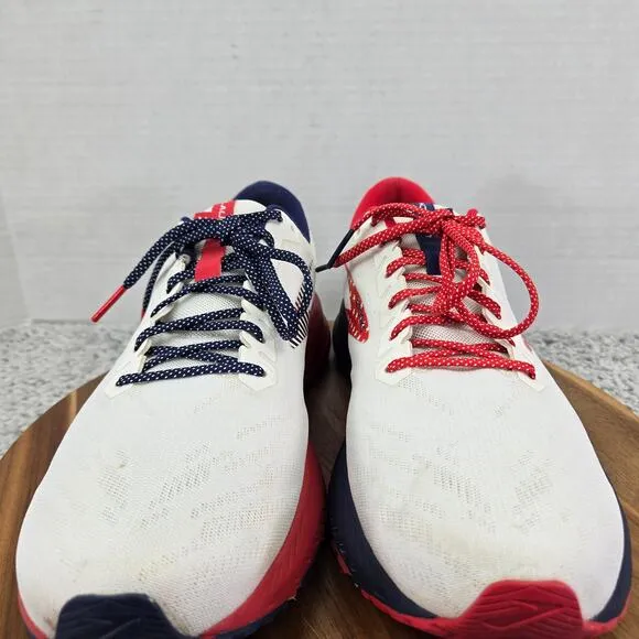Brooks Launch 7 USA Red White Blue Star Athletic Daily Running Shoes Mens 11.5 D