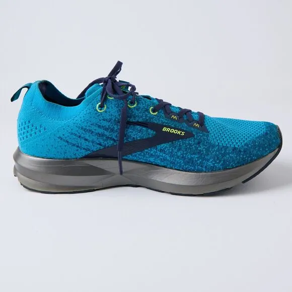 Brooks Levitate 3 Men’s Sz 10.5D Blue Silver Running Shoes DNA Amp Sneakers
