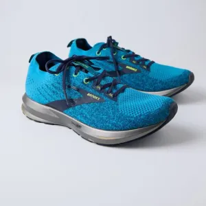 Brooks Levitate 3 Men’s Sz 10.5D Blue Silver Running Shoes DNA Amp Sneakers