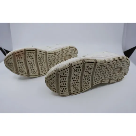 Brooks Women's Addiction Walker 2 Running Shoes US 10 Wide White Leather Sneaker
