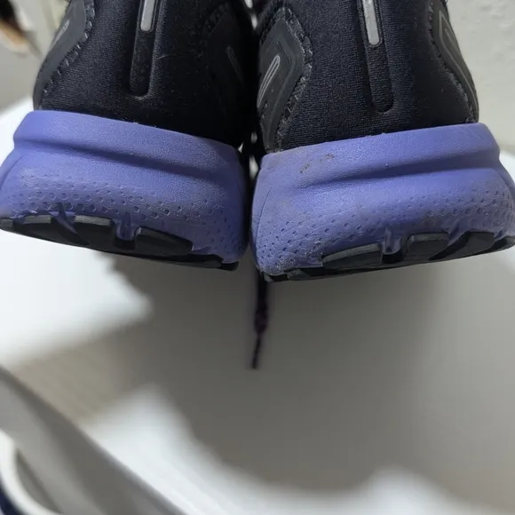 Brooks Women's Black and Purple Running Shoes