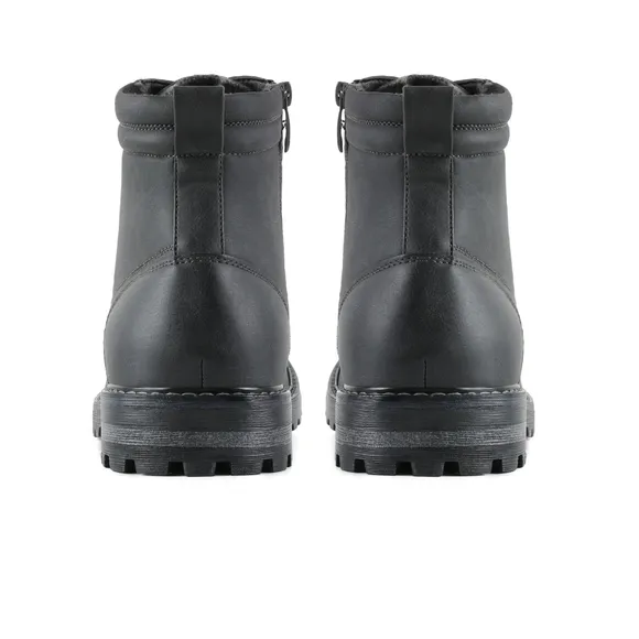 Bruno Marc Men's Durable Motorcycles Lace-Up Combat Boots Grey Size 9 NIB