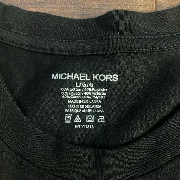 Bundle of Two Michael Kors Shirts, Sz (16; 34/35) &amp; Large.