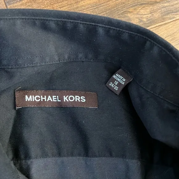 Bundle of Two Michael Kors Shirts, Sz (16; 34/35) &amp; Large.