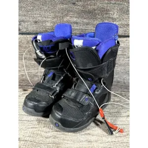 BURTON Axel Imprint 1 One Boa Snowboard Boots Black Women's Size 6