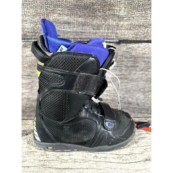 BURTON Axel Imprint 1 One Boa Snowboard Boots Black Women's Size 6