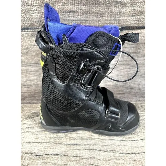 BURTON Axel Imprint 1 One Boa Snowboard Boots Black Women's Size 6