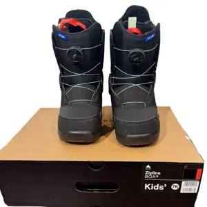 Burton ZipLine Boa Snowboard Boots Black Unisex Sz:7K Worn Once
