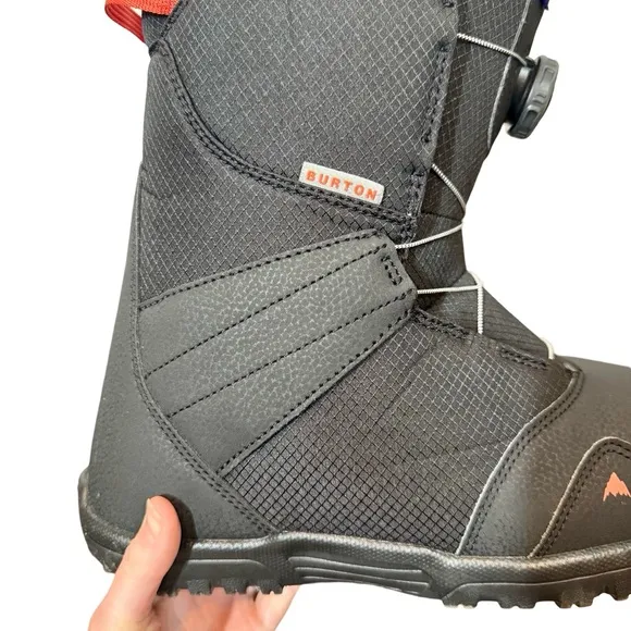 Burton ZipLine Boa Snowboard Boots Black Unisex Sz:7K Worn Once