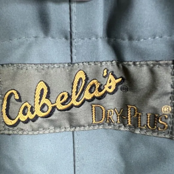 Cabelas Mens 9 Dry-Plus Chest Waders Adjustable Straps Attached Boots Waterproof