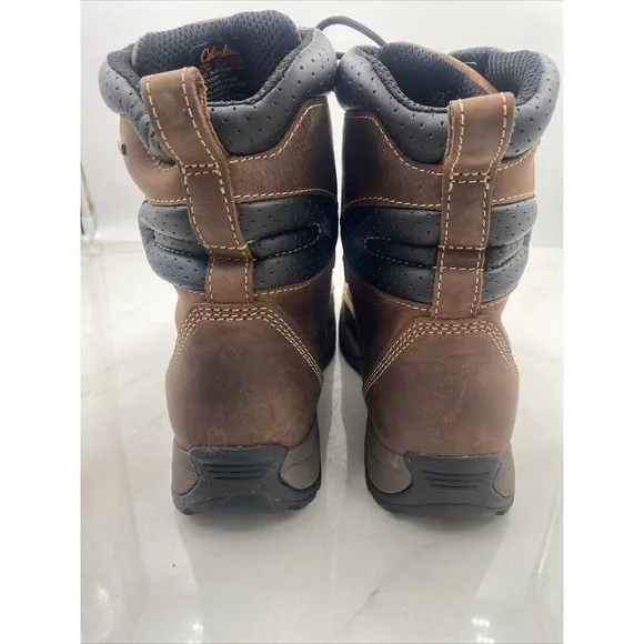 Cabela's Mens Roughneck Ledger 8'' Waterproof Work Boots Hard Toe Size 11.5M