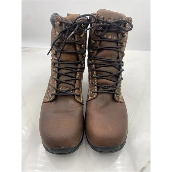 Cabela's Mens Roughneck Ledger 8'' Waterproof Work Boots Hard Toe Size 11.5M