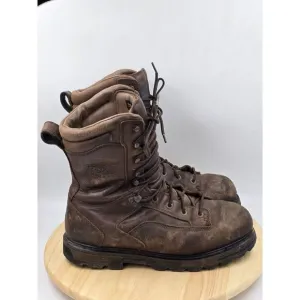 Cabelas Outfitters Mens Insulated Gore-tex Leather Hunting Boots Scentlok Sz 11D