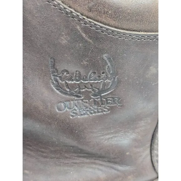 Cabelas Outfitters Mens Insulated Gore-tex Leather Hunting Boots Scentlok Sz 11D