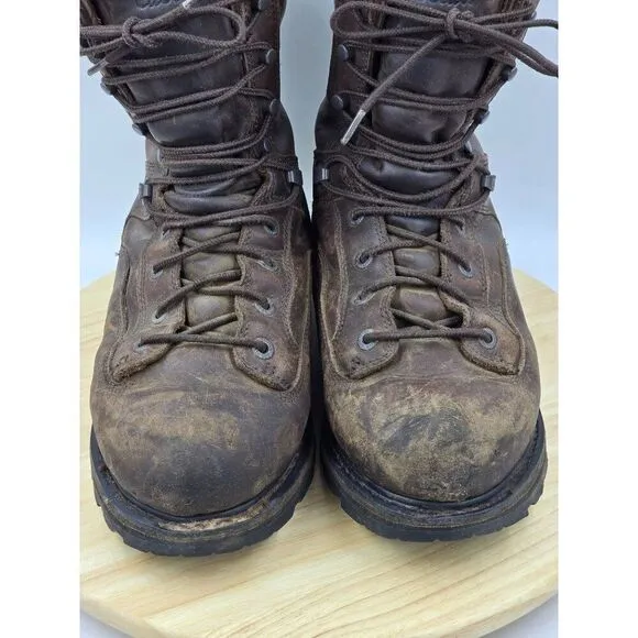 Cabelas Outfitters Mens Insulated Gore-tex Leather Hunting Boots Scentlok Sz 11D