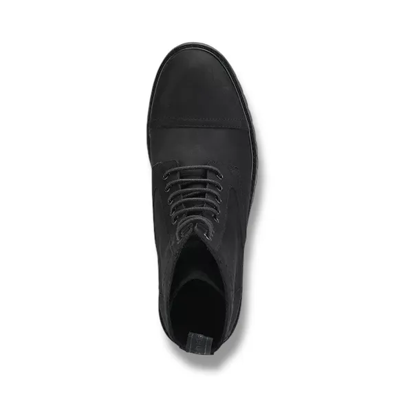 Calvin Klein Lorenzo Boots Lace Up Ankle Booties Black 8.5M