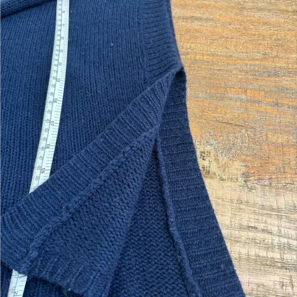 Calypso St Barth Navy Blue Cashmere Women'’s Sweater Size Small