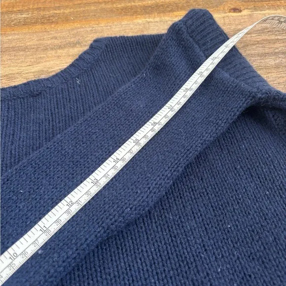 Calypso St Barth Navy Blue Cashmere Women'’s Sweater Size Small