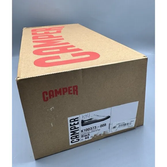 Camper Men's Chasis Sport Casual Shoe, Black, Size 10.5