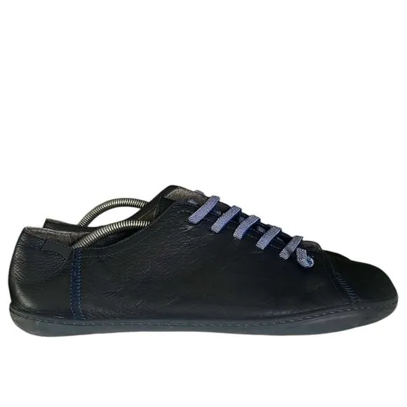 Camper Shoes Men Size 11-11.5 Peu Cami Casual Minimalist Leather in Black
