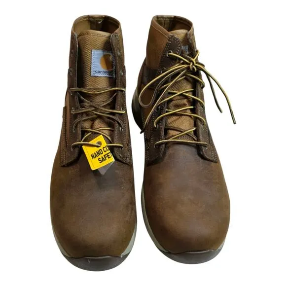Carhartt Force 5-inch Lightweight Sneaker Boot Nano COMPOSITE SAFETY TOE Size 12