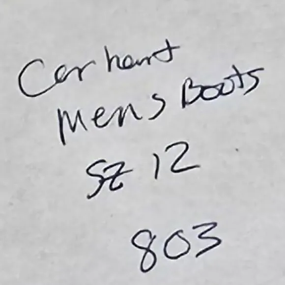Carhartt Force 5-inch Lightweight Sneaker Boot Nano COMPOSITE SAFETY TOE Size 12