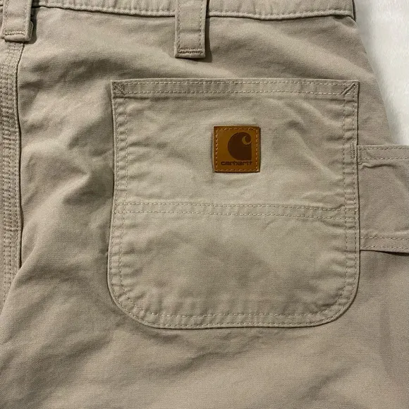 Carhartt Men's Loose Fit Canvas Utility Work Pant Size 38