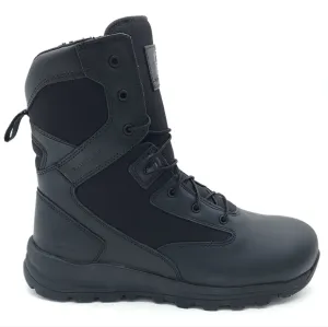 Carhartt Men's Waterproof 8&quot; Side Zip Nano Toe Black Boot Size 11 W