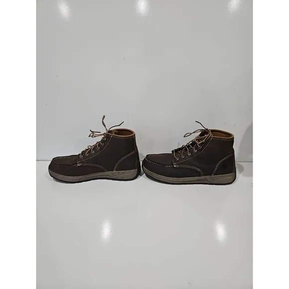 Carhartt Work Boots Lightweight Wedge Moc Toe Chukka Men's Size 9 CMX4023