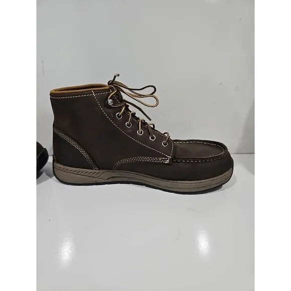 Carhartt Work Boots Lightweight Wedge Moc Toe Chukka Men's Size 9 CMX4023