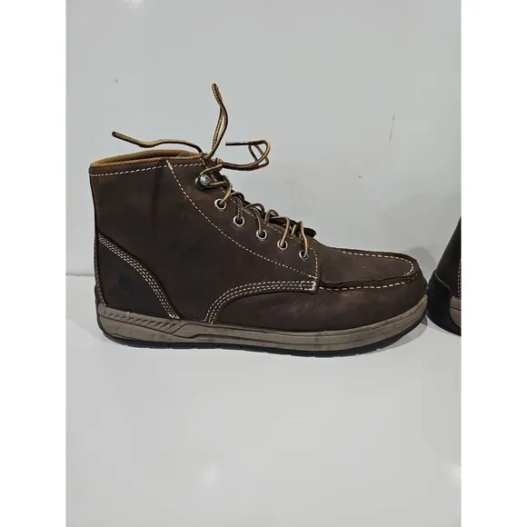 Carhartt Work Boots Lightweight Wedge Moc Toe Chukka Men's Size 9 CMX4023