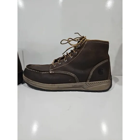 Carhartt Work Boots Lightweight Wedge Moc Toe Chukka Men's Size 9 CMX4023
