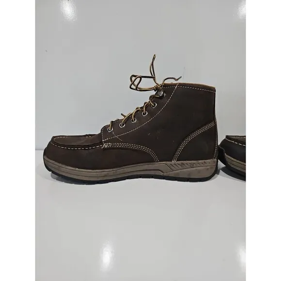 Carhartt Work Boots Lightweight Wedge Moc Toe Chukka Men's Size 9 CMX4023