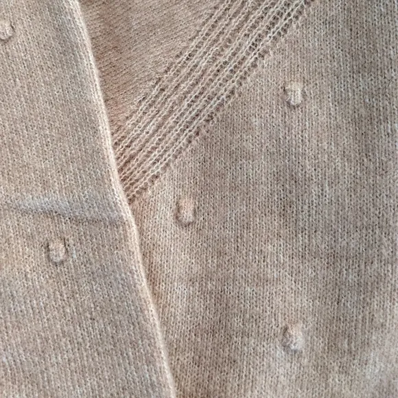 Catwalk Junkie &quot;Dot Pull&quot; Textured Wool Blend Sweater, L NWT